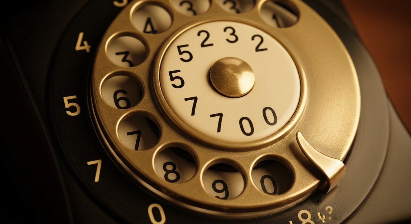 Telefone de disco antigo — a história dos códigos DDI